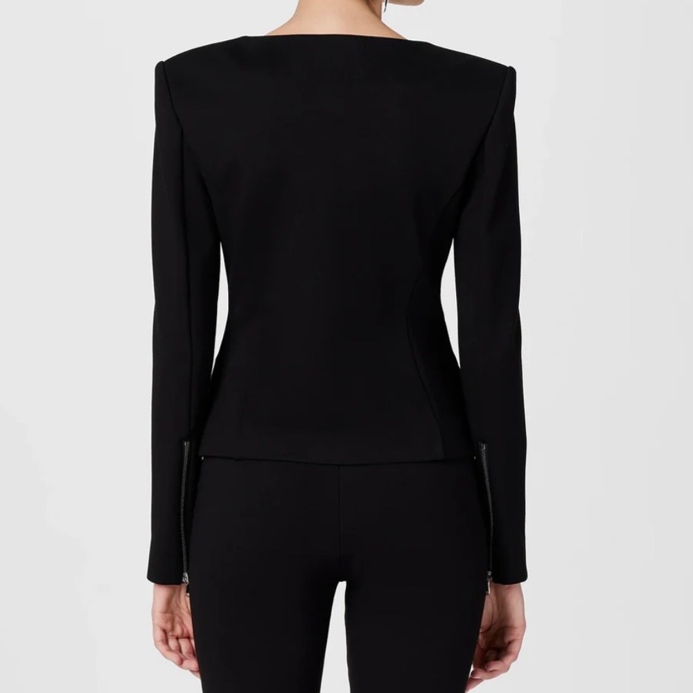 TOCCIN koda zip front long sleeve top, Size 6 - Picture 6 of 16